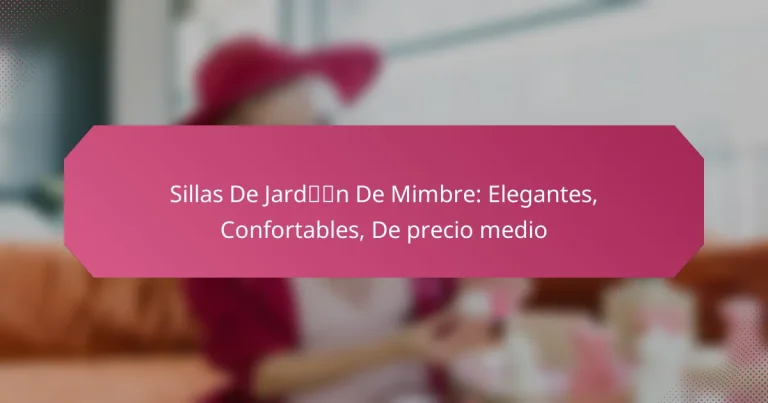 Sillas De Jardín De Mimbre: Elegantes, Confortables, De precio medio