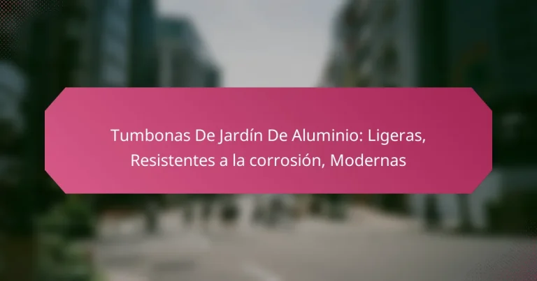 Tumbonas De Jardín De Aluminio: Ligeras, Resistentes a la corrosión, Modernas